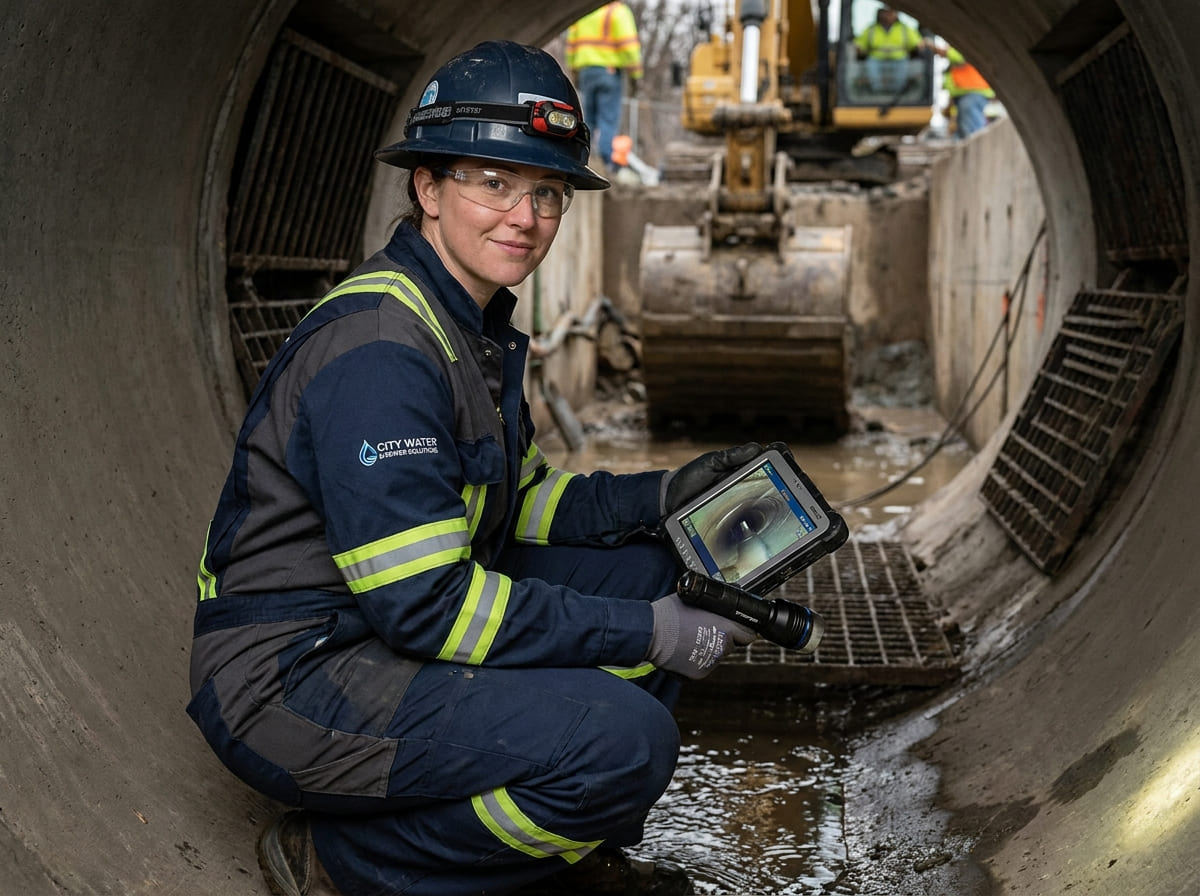 Sewer Line Inspection & Replacement in Lindsay